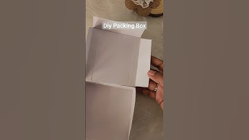 diy packing box #easy #box #diy #hamper #handmade #tutorial