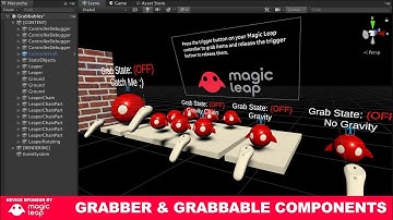 Magic Leap Development With Unity By Implementing A Controller Grabber And Grabbable Feature