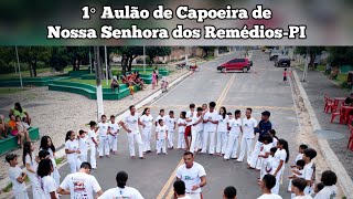 Capoeira training for beginners