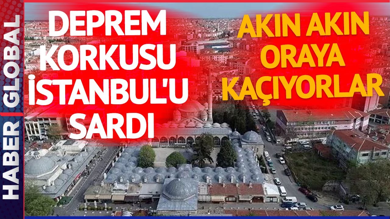 ⁣Deprem Korkusu İstanbul'u Sardı, Akın Akın Oraya Kaçıyorlar