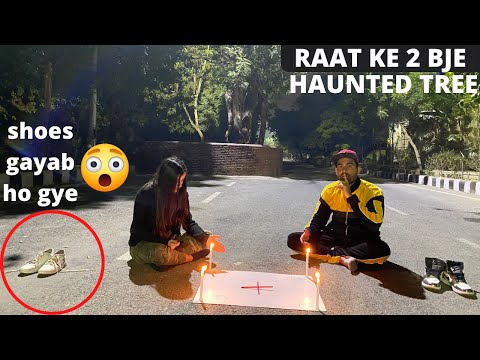 Calling ghost by charlie charlie game – dwarka sec 9 haunted tree 😬