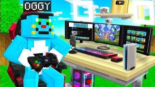 Minecraft Oggy Become Biggest Youtuber | Rock Indian Gamer |