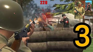 Frontline Heroes : WW2 Warfare Gameplay Walkthrough Part 3 - Android & ios Gameplay - L Game Channel