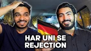 Rejection From 12 German Public Universities