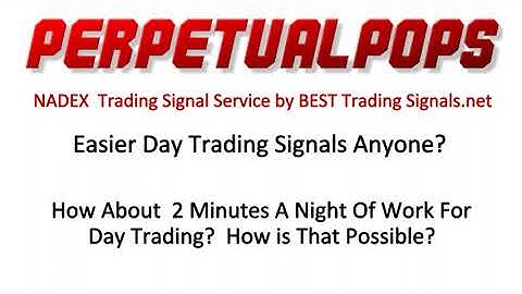 Easier Day Trading Signals Anyone? ​Discover NEW PERPETUALPOPS NADEX Day Trading Signals