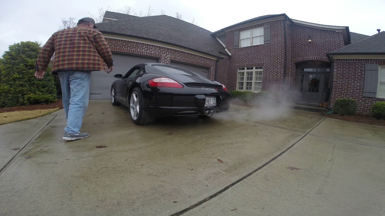 CaymanS 987 Soul Performance Competition Headers and exhaust 1st cold start