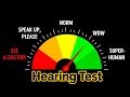 hearing test-cool Hearing Test-Hearing test