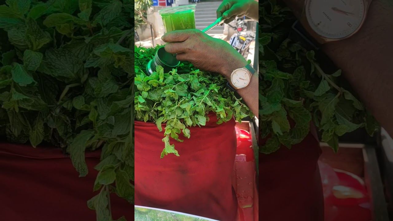 cool & healthy pudina juice 🥵😍🤤 