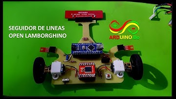 SEGUIDOR DE LINEA EN BASE A LAMBORGHINO OPEN