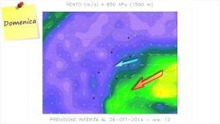 MeteoVetta - Previsioni meteorologiche per il weekend del 25-26 ottobre 2014 sul Piemonte screenshot 3