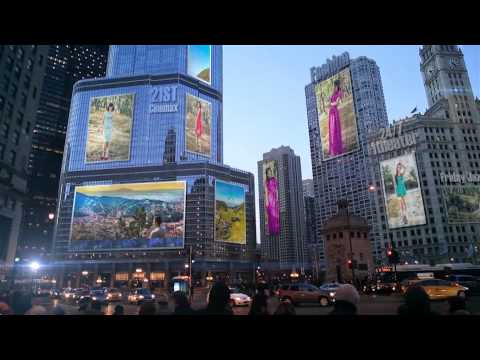 City Ads On Buildings Youtube