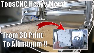 TopsCNC Heavy Metal - From 3DPrint to Aluminum