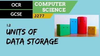 12. OCR GCSE (J277) 1.2 Units of data storage