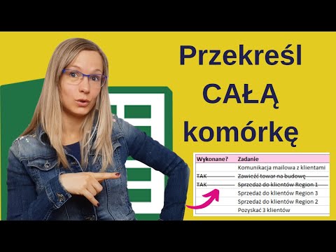 Wideo: Jak Przekreślić Słowa