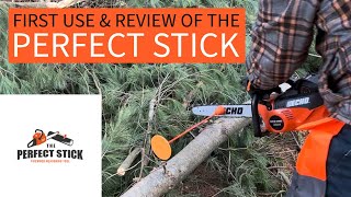 The Perfect Stick First Use & Review: Cut Identical Firewood Logs Every Time #chainsaw #homestead by MI Off-Grid Adventures 693 views 2 weeks ago 4 minutes, 12 seconds