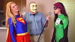 Green Lantern super heroine Aurora and Superwoman hypnotized by The Professor Dare - Rocky Jackson