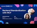 Backend Standardization with MCP / Katie Hockman, tae - mercari GEARS 2025