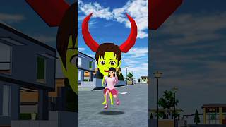 when Mio Meets Yutas Ghost She Runs   Sakura Short funny shorts