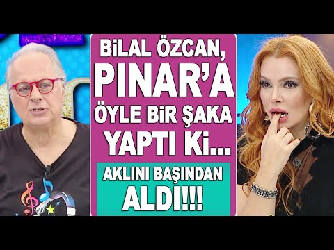 Bilal Özcan'ın şakası Pınar Eliçe'nin aklını başından aldı!