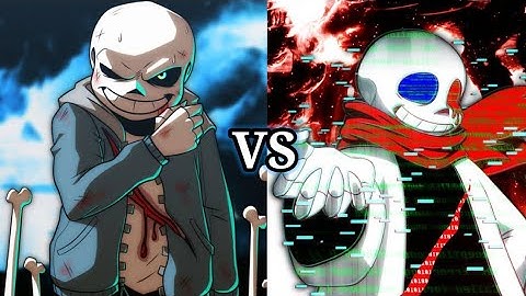 Last Breath Sans vs Fatal Error Sans Power Levels
