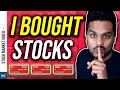 Why I Bought Stocks Today During A Market Crash!