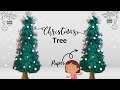 Christmas decoration ideas / Christmas craft / Christmas tree decoration idea #papercraft #craft