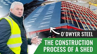 The Construction Process of a Shed - O'Dwyer Steel