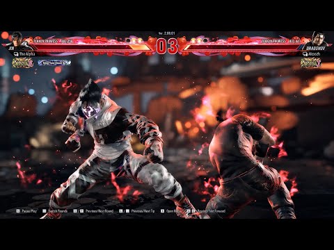 Jin Vs Dragunov Insane Clutch Finish Down To Last Hit 