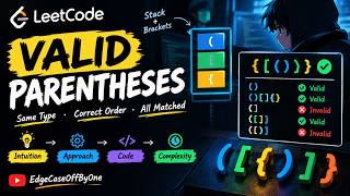 Daily LeetCode Problem 20 | The Stack Trick That Makes Valid Parentheses | 01/10/26