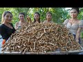 Fresh Tamarind fruit in my countryside and eat delicious - Amazing video