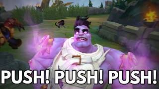 PUSH. PUSH. PUSH.