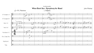 [Score] Wine-Dark Sea - John Mackey (Symphony for Band)
