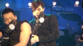 [Fancam]100608 SS501 Hyun Joong focus - love ya (by 19860606)