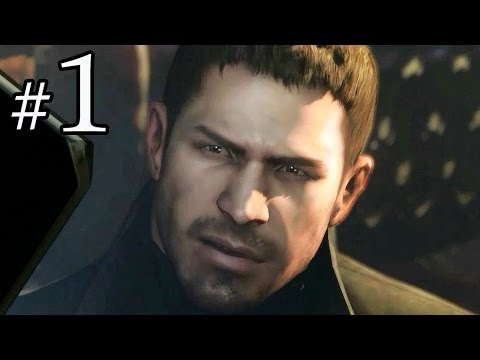 阿津 恐怖遊戲 惡靈古堡6 Resident Evil 6 克里斯篇(1) 窩囊廢隊長