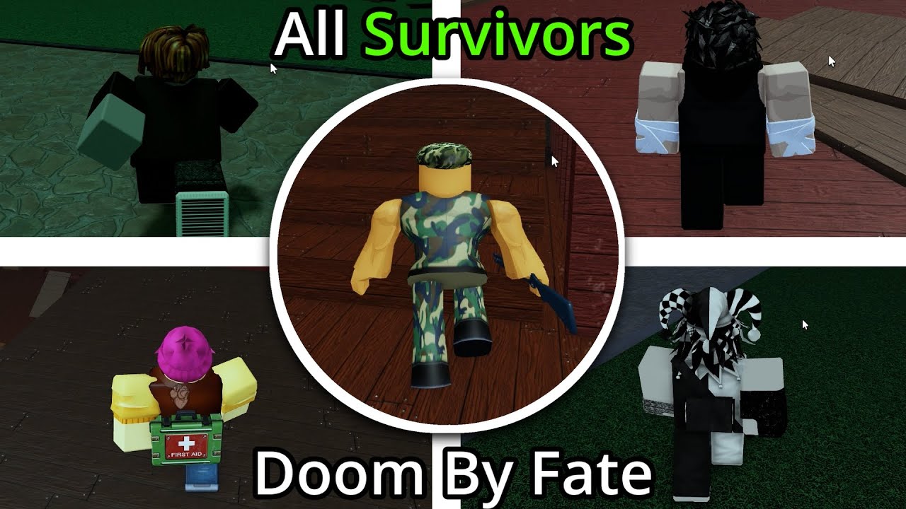 Doom By Fate All Survivors Gameplay Roblox YouTube 