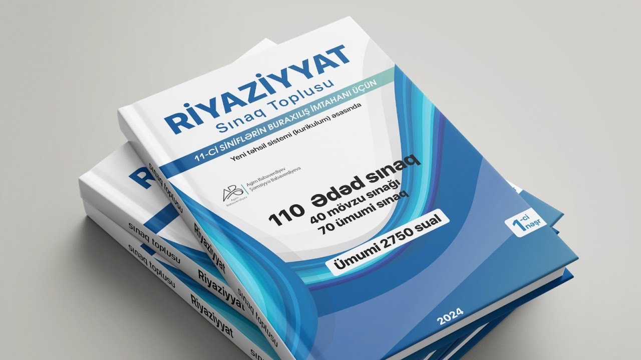 110 Sınaq toplusu Mövzu Sınaq №9 A variantı( Agim Babaverdiyev).