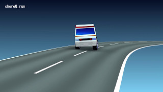 3D Animation training Car : choroQ run
