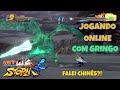 CAIR EM UMA PARTIDA ONLINE COM UM GRINGO - NARUTO SHIPPUDEN STORM 4