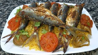 حوت فالكوشة بالروز وصفة لابيشري لكل أنواع السمك شرمولة وااعرة وطريقة سرية لأرز المطاعم