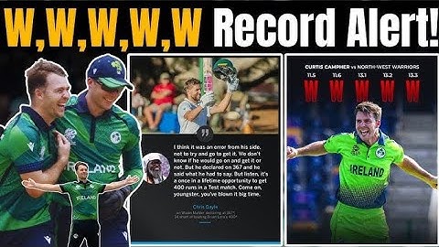 Curtis Campher's SECRET to Taking 5 Wickets in ONE Over?