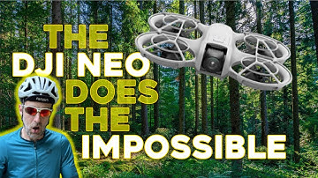 Je zult niet geloven hoe goed de DJI NEO-drone fietspaden aankan