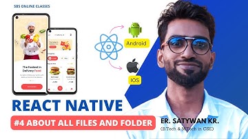 React Native Tutorial in Hindi #4 About All Files and Folder