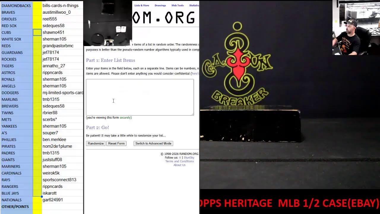 Cajun Breaker Live Stream