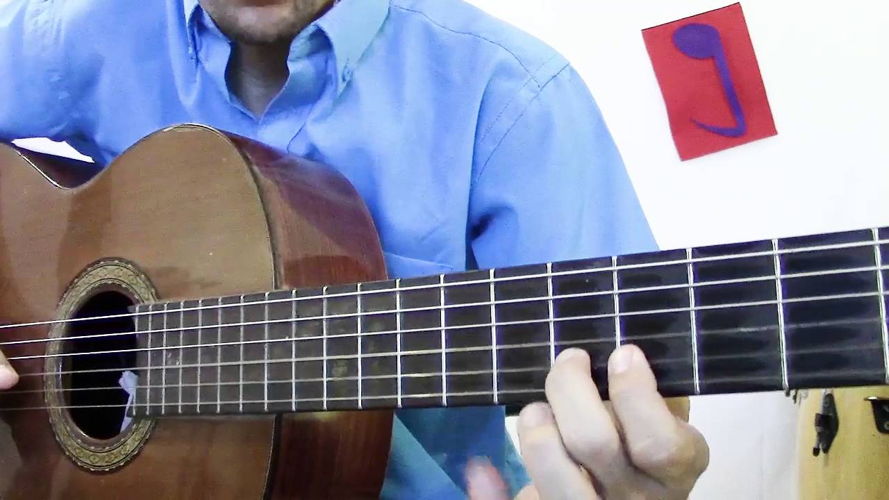 Son Montuno -Tumbao Para Primera Guitarra - Tutorial