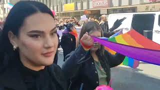 акции протеста, стычка, провокации и прочее, так прошел гей парад 2023 в Риге