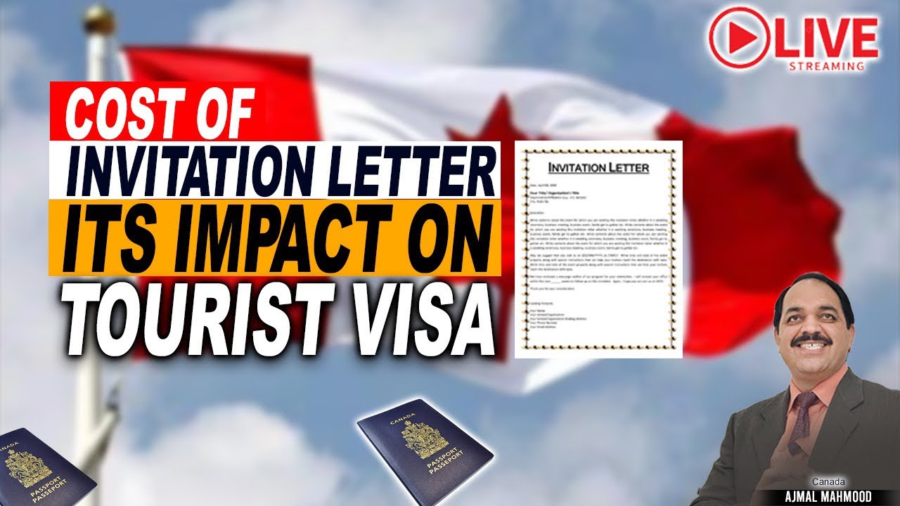 Invitation Letter Tourist Visa Canada Cost And Impact Canada Canadavisa Canadaimmigration Youtube 