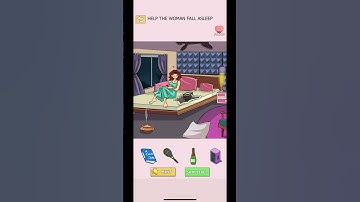 Tricky Twist: Level 53 - Help the woman fall asleep