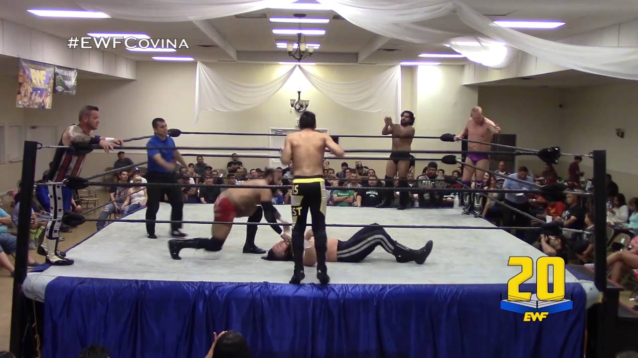 EWF 6 Man Tag Team Excitement! YouTube