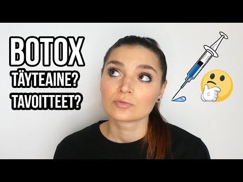 Video: Botox Vs. Täyteaineet: Mikä Ero On?