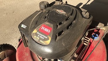 Toro Lawn Mower Won